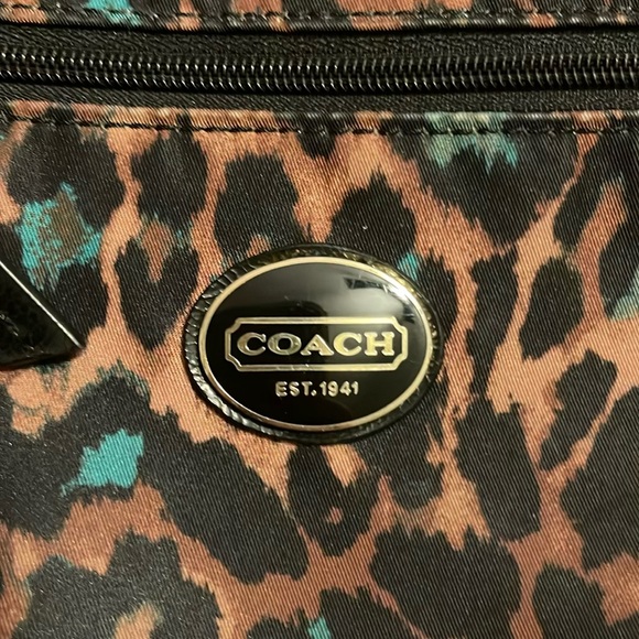Coach nylon crossbody purse - Picture 4 of 5